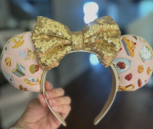 Beauty and the Beast Minnie Mouse ears headband